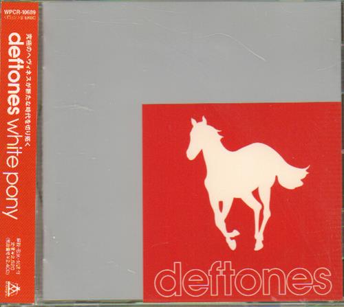 Deftones White Pony Japanese Promo Cd Album WPCR-10689 White